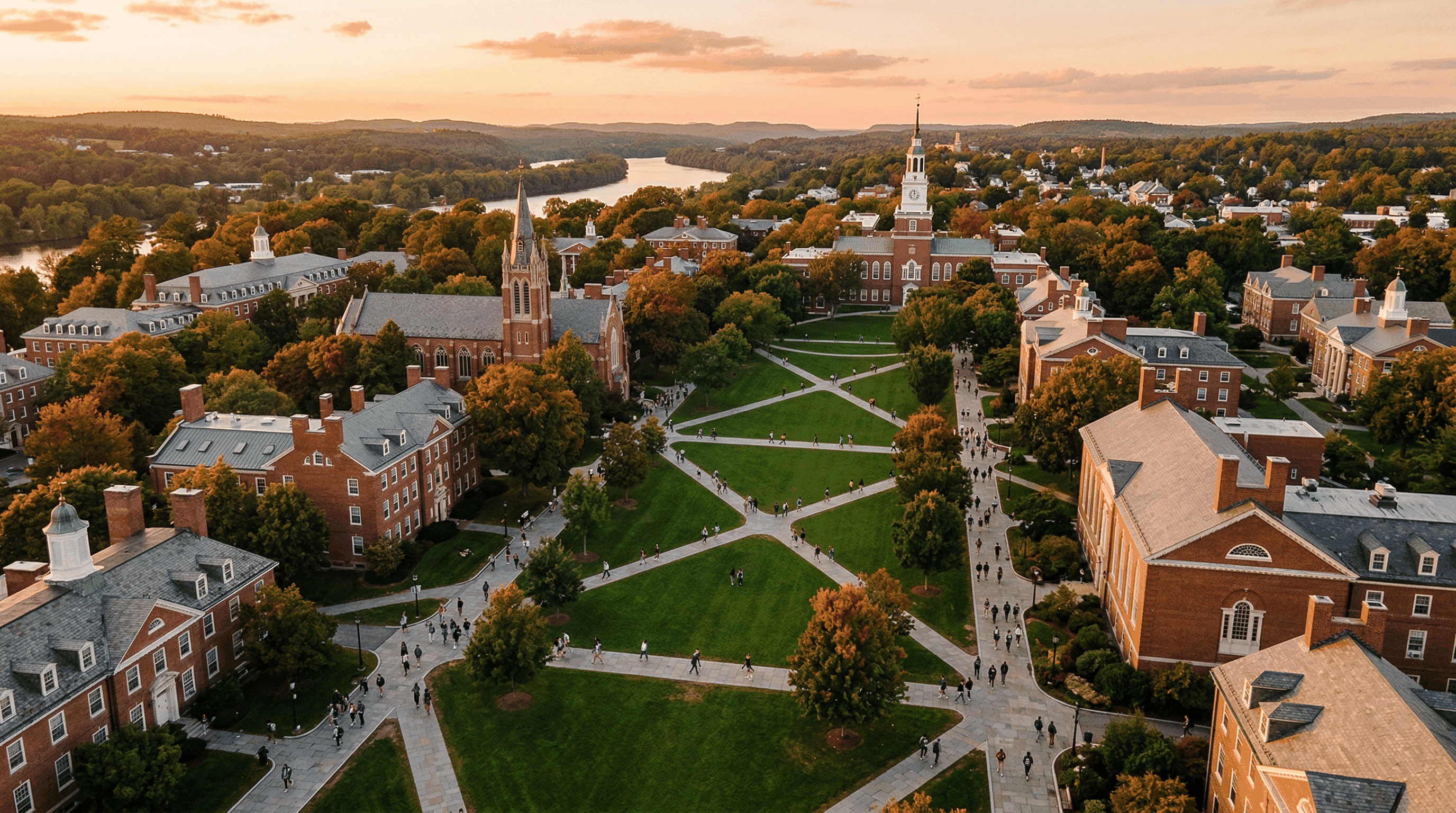 American university campus
