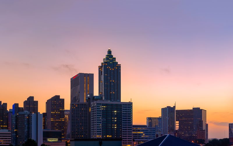 Atlanta downtown skyline